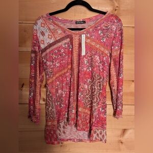 Sundance David Kline  Multicolor Bohemian Blouse
